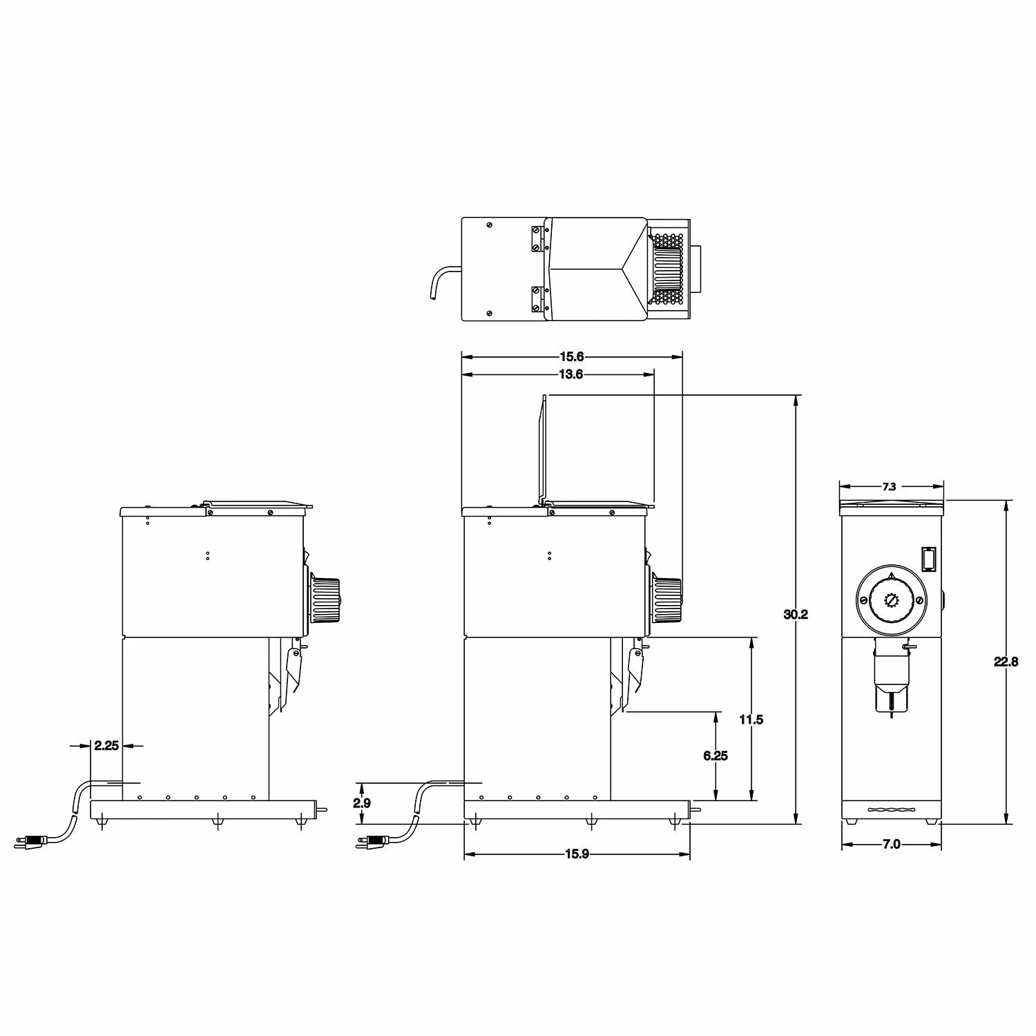 BUNN G1 HD Bulk Bean Coffee Grinder - 1 Pound Capacity 2 BUNN G1 HD Bulk Bean Coffee Grinder - 1 Pound Capacity