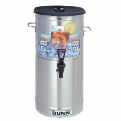 Brewers BUNN TDO-4 Iced Tea & Coffee Dispenser W/ Brew-Thru Lid