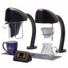 Wilbur Curtis Twin Single Cup Under Counter Coffee Brewer - Black