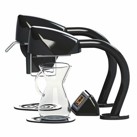 Wilbur Curtis Twin Single Cup Under Counter Coffee Brewer - Black 2 Wilbur Curtis Twin Single Cup Under Counter Coffee Brewer - Black