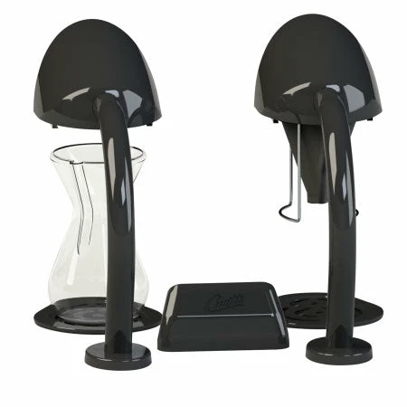 Wilbur Curtis Twin Single Cup Under Counter Coffee Brewer - Black 3 Wilbur Curtis Twin Single Cup Under Counter Coffee Brewer - Black