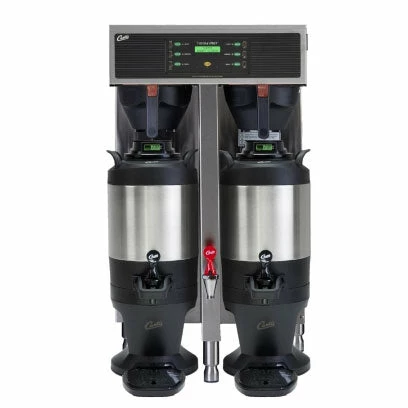 Wilbur Curtis G3 Twin 1.5 Gallon Coffee Brewer W/ TFT Dispensers 1 Wilbur Curtis G3 Twin 1.5 Gallon Coffee Brewer W/ TFT Dispensers