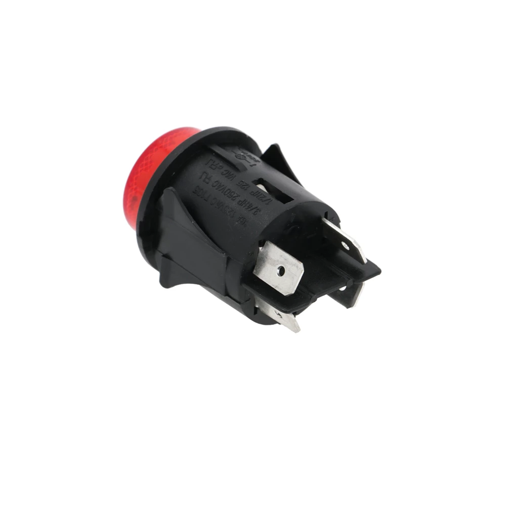 Espresso Parts Red Round Luminous Switch 2 Espresso Parts Red Round Luminous Switch