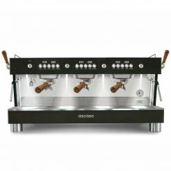 Ascaso Barista T Plus, Automatic 3 Group Espresso Machine, With Thermodynamic Technology (Black)