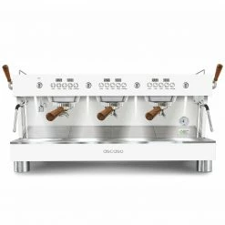 Ascaso Barista T Plus, Automatic 3 Group Espresso Machine, With Thermodynamic Technology (White)