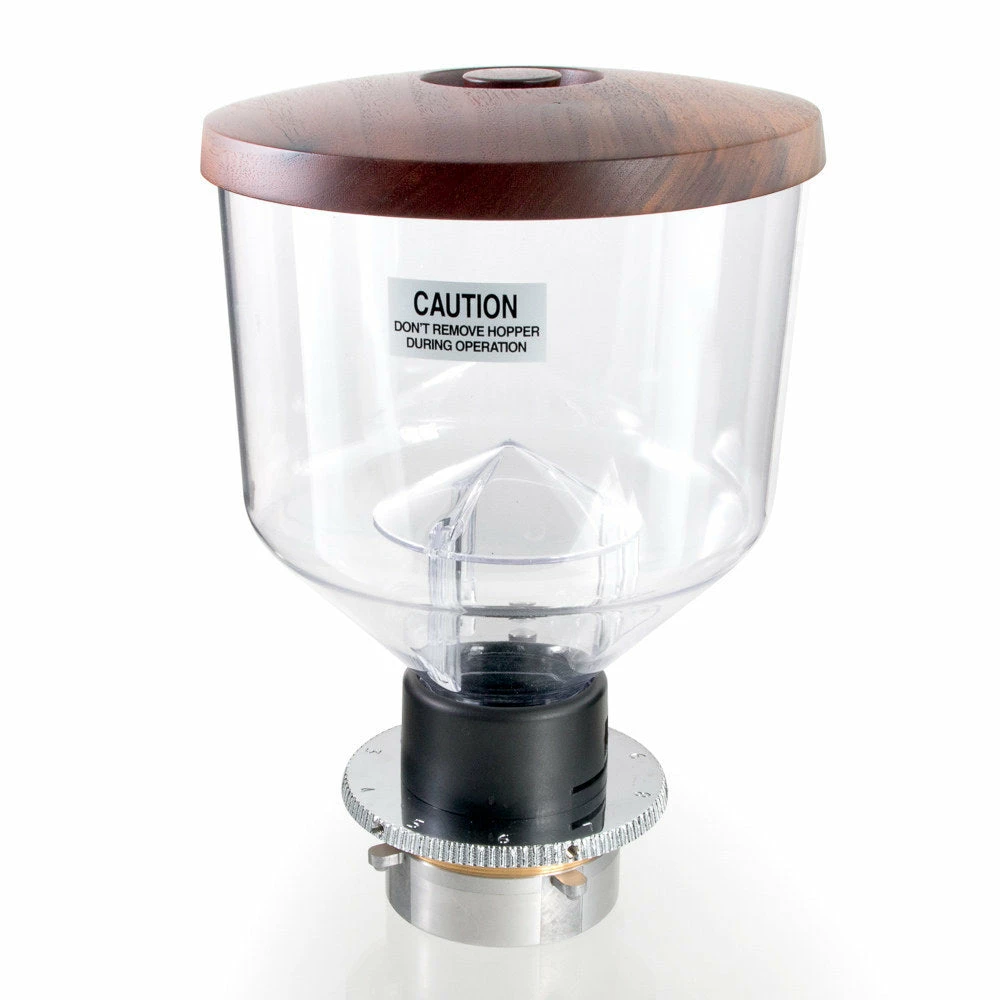 Espresso Parts Claro Walnut Hopper Lid For Mazzer 5 Espresso Parts Claro Walnut Hopper Lid For Mazzer