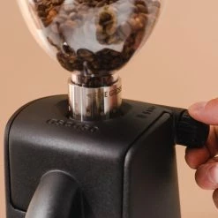 Equipment Ascaso I-mini Flat Burr Home Coffee Grinder, 54MM - Black