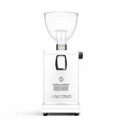 Ascaso I-STEEL Flat Burr Home Coffee Grinder, 54MM - White