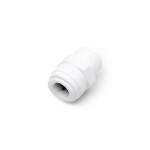 Espresso Parts 3/8" M NPT X 3/8" John Guest Fitting Fittings & Hoses