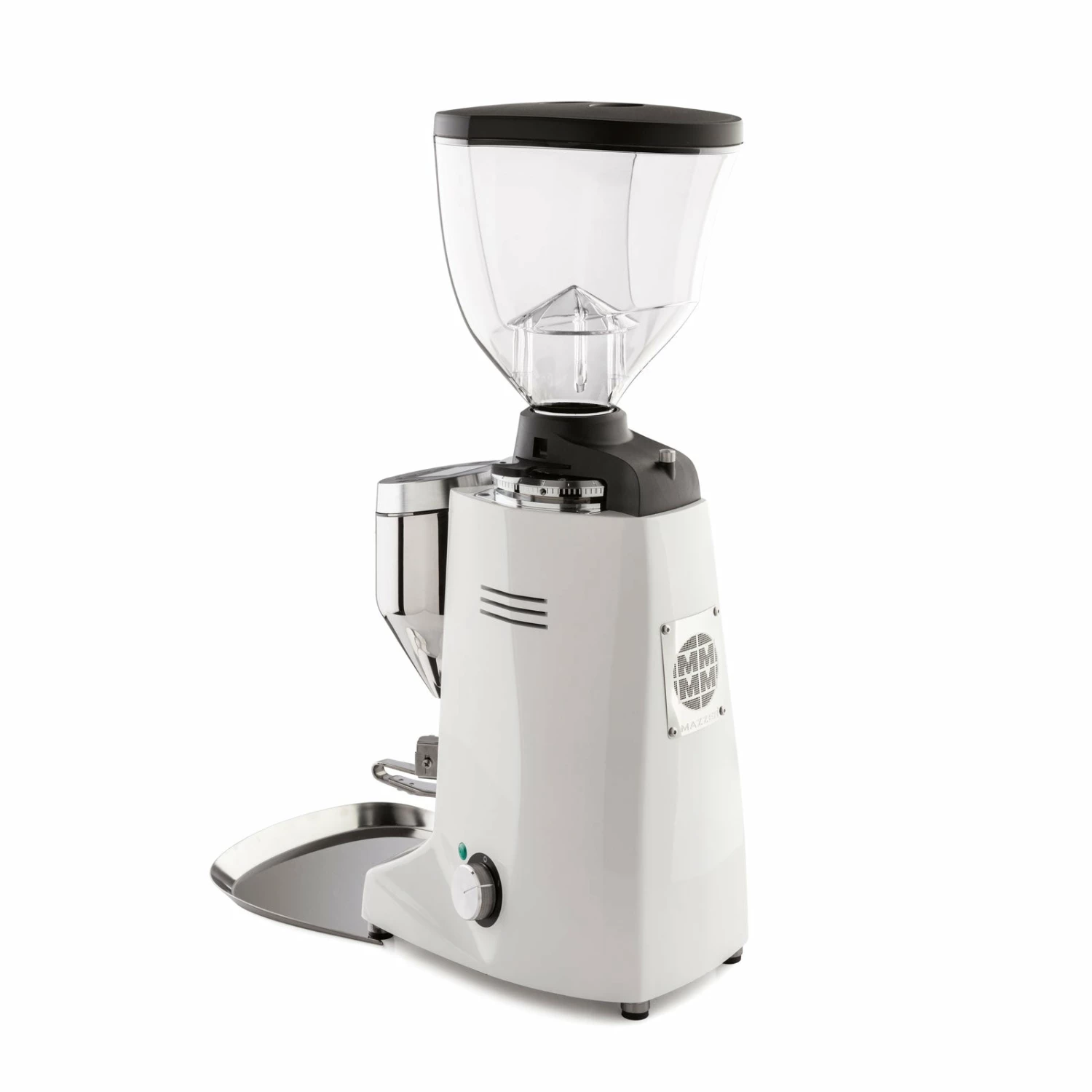 Mazzer Major V Electronic Commercial Espresso Grinder - White 2 Mazzer Major V Electronic Commercial Espresso Grinder - White