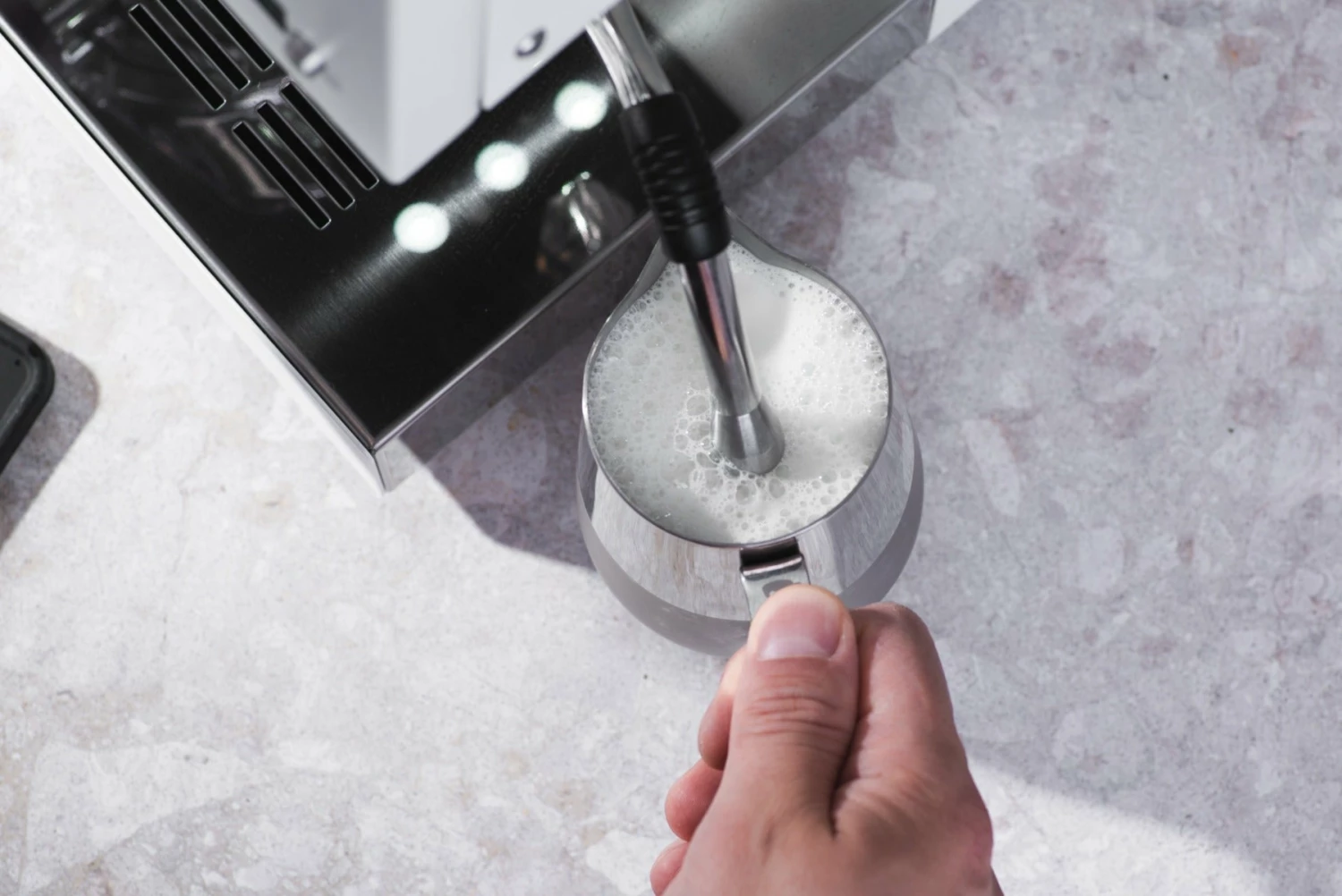 Ascaso Steel DUO Programmable Espresso Machine W/PID Controller, Dual Thermoblock, 120V (White) Equipment 7 Ascaso Steel DUO Programmable Espresso Machine W/PID Controller, Dual Thermoblock, 120V (White) Equipment