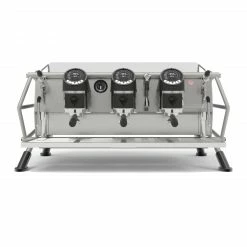 Sanremo Café Racer Naked 3 Group Volumetric Espresso Machine - Steel/Black