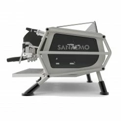 Sanremo Café Racer Naked 3 Group Volumetric Espresso Machine - Steel/Black