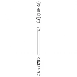 Nuova Simonelli Aurelia Steam Wand - Straight (Special Order Item) Parts